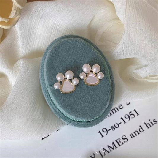 曰本JP直送  超可愛貓爪設計耳環“2025年新品”{11月30截單;預計10-14工作天發貨｝