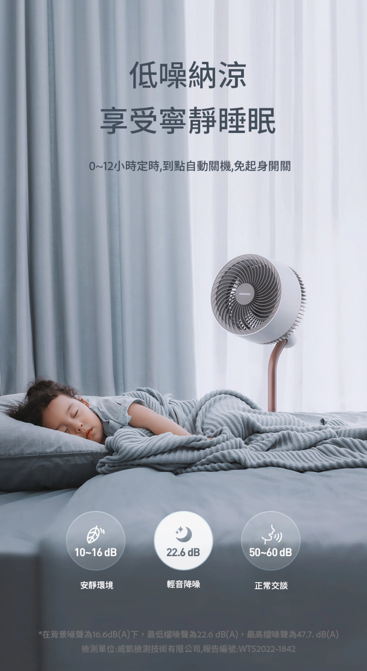 韓國 Daewoo F30 Pro 空氣循環扇 |智能調速 |內置磁吸香薰盒 |韓風簡約設計  {3月15截單;預計10-14 工作天發貨}