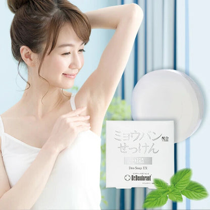 日本JP直送  藥用明礬皂EX（用於腋臭、腳臭和體臭） {10月30截單;預計10-14 工作天發貨｝