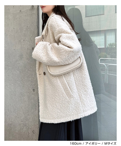 曰本JP直送  中長羊毛剪裁大衣（純色/格紋）{11月30截單;預計10-14工作天發貨｝