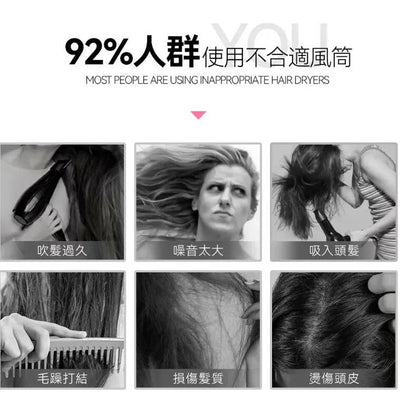 ILIVI負離子速乾無葉風筒｜11萬轉高速馬達｜一億個負離子   {3月15截單;預計10-14 工作天發貨}