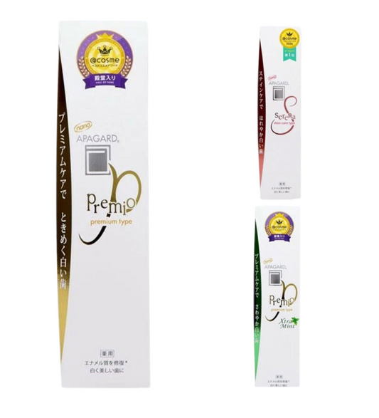日本JP直送  美白牙膏 Apagard Premio 105g [牙膏] {10月30截單;預計10-14 工作天發貨｝