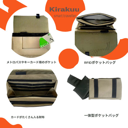 Kirakuu New 3 ways travel bag {3月15截單;預計10-14 工作天發貨}