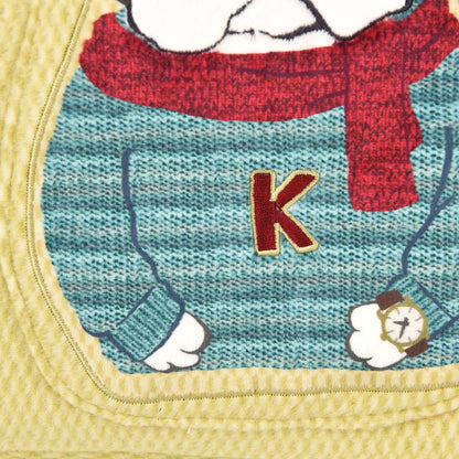 日本JP 直 送  抓絨動物圖案 Hami 口袋包（貓咪）{11月30截單;預計10-14工作天發貨｝