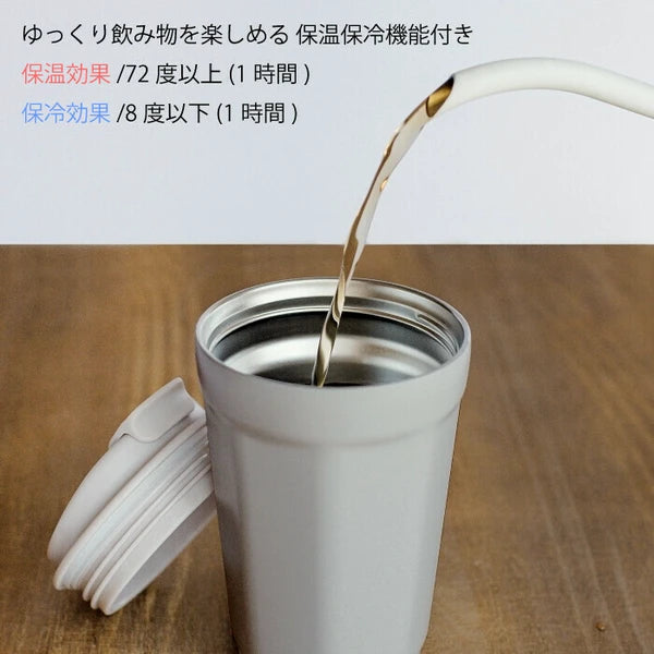 日本JP直送 不鏽鋼杯（3 種類型）（附蓋，可保溫或保冷）｛3月15截單;預計10-14天發貨}