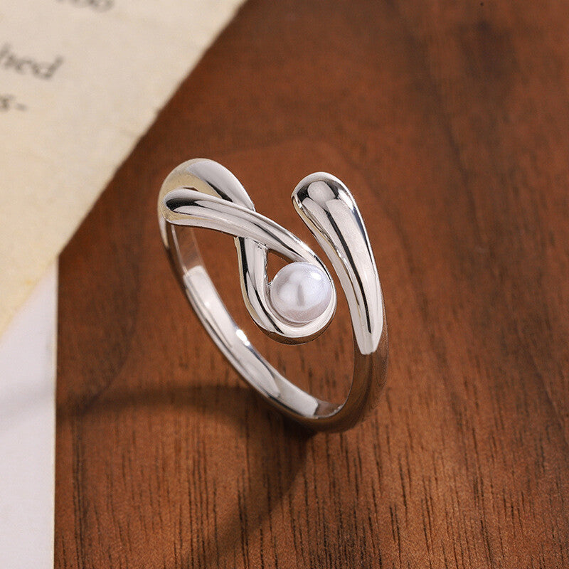 韓國戒指，均碼，925鍍銀，S925戒指，925銀｛11月30截單;預計10-14工作天發貨｝