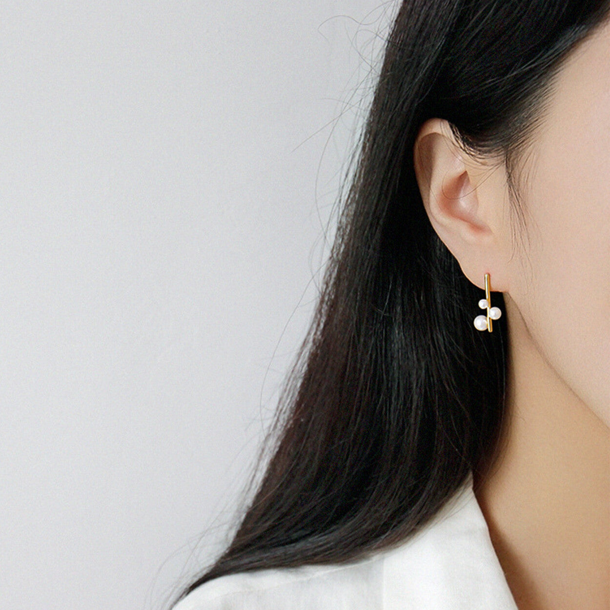 曰本JP直送  純銀耳環，附抽繩袋{11月30截單;預計10-14工作天發貨｝