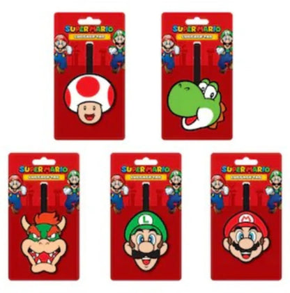 【全新Super Mario™ 款式】全球網上獨家發售🏆瑞士Travelmall 多功能行李吊牌 (五款選擇)│防水、防潑 PVC|獨特設計 {6月14截單;預計10-14 工作天發貨}