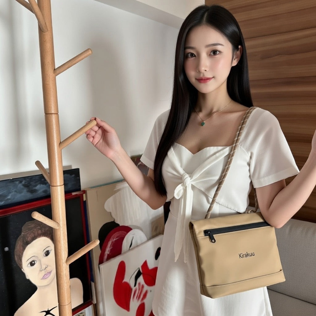 日本品牌 Kirakuu便攜旅行袋 隱藏環保袋            {8月2截單;預計10-14 工作天發貨}