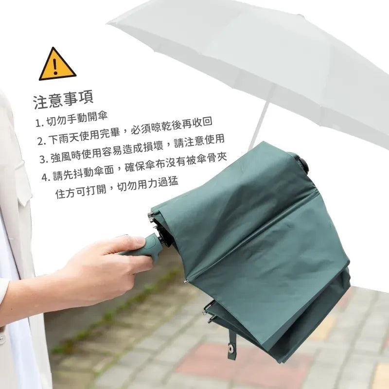 台灣直送 | Munichi | 一鍵開關掛勾遮 | 跣水速乾 | 特大傘面  {3月15截單;預計10-14 工作天發貨}