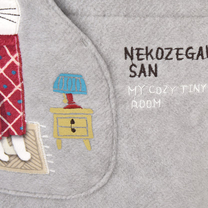 日本JP 直 送  Nekozegawa 羊毛 Hami 口袋包 貓{11月30截單;預計10-14工作天發貨｝