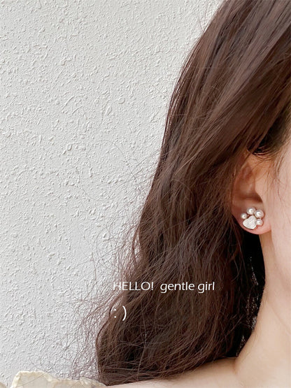 曰本JP直送  超可愛貓爪設計耳環“2025年新品”{11月30截單;預計10-14工作天發貨｝