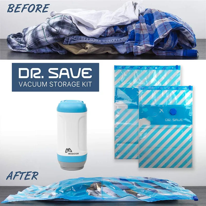 旅人血拼真空器套裝 <不挑真空袋喲> (set 裝包括1泵,1小袋,1大袋, 5食物袋) {1月31截單;預計10-14工作天發貨｝