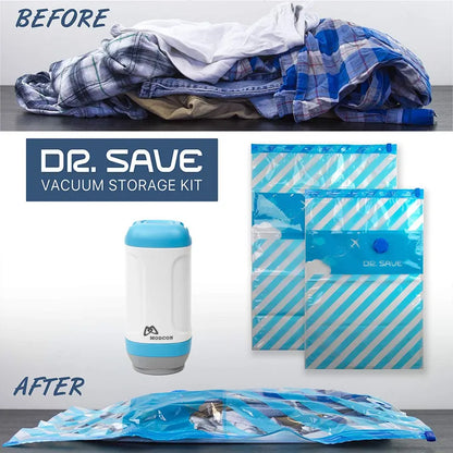 旅人血拼真空器套裝 <不挑真空袋喲> (set 裝包括1泵,1小袋,1大袋, 5食物袋) {1月31截單;預計10-14工作天發貨｝