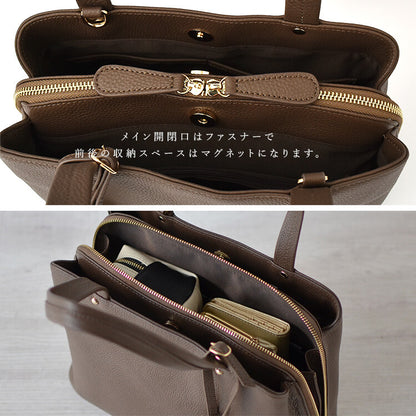 日本JP直送 ［人氣經典] 真皮牛皮托特包｛11月30截單;預計10-14 工作天發貨｝