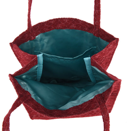 日本JP 直 送  Parlor Suzuran-do 雪尼爾提花迷你包（貓）{11月30截單;預計10-14工作天發貨｝