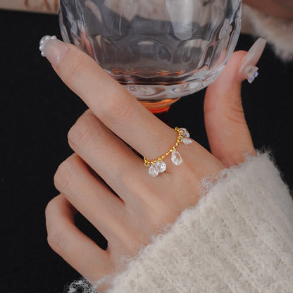 韓國戒指，均碼，925鍍銀，S925戒指，925銀戒指｛11月30截單;預計10-14工作天發貨｝