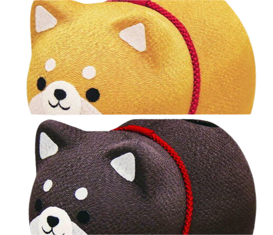 日本JP直送  RD*新品★搖曳太陽能圓形柴犬（2 種顏色：黑色和棕色）日本製造★ ｛10月30截單;預計10-14 工作天發貨｝