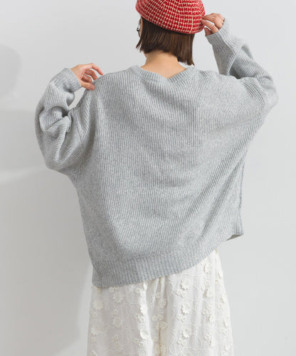 日本JP直送  混色針織開襟衫，附格紋設計 [2025 秋冬新品]　 {11月30截單;預計10-14工作天發貨｝