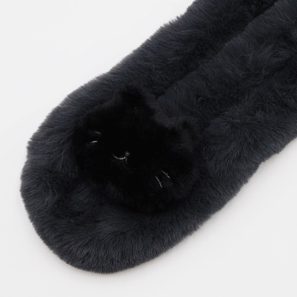 日本JP 直送   2025秋冬新款圍巾：再生環保貓毛披肩  {1月31截單;預計10-14工作天發貨｝