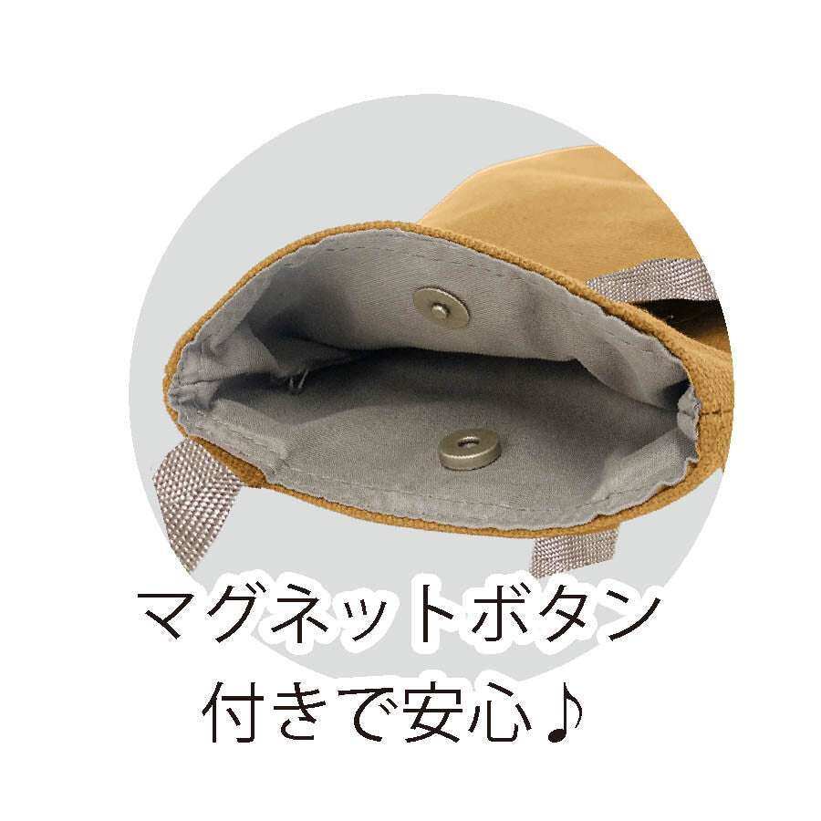 日本JP 直送  新款狗狗刺繡流行棉質單肩包，狗狗圖案，行走動物      {7月12截單;預計10-14 工作天發貨}