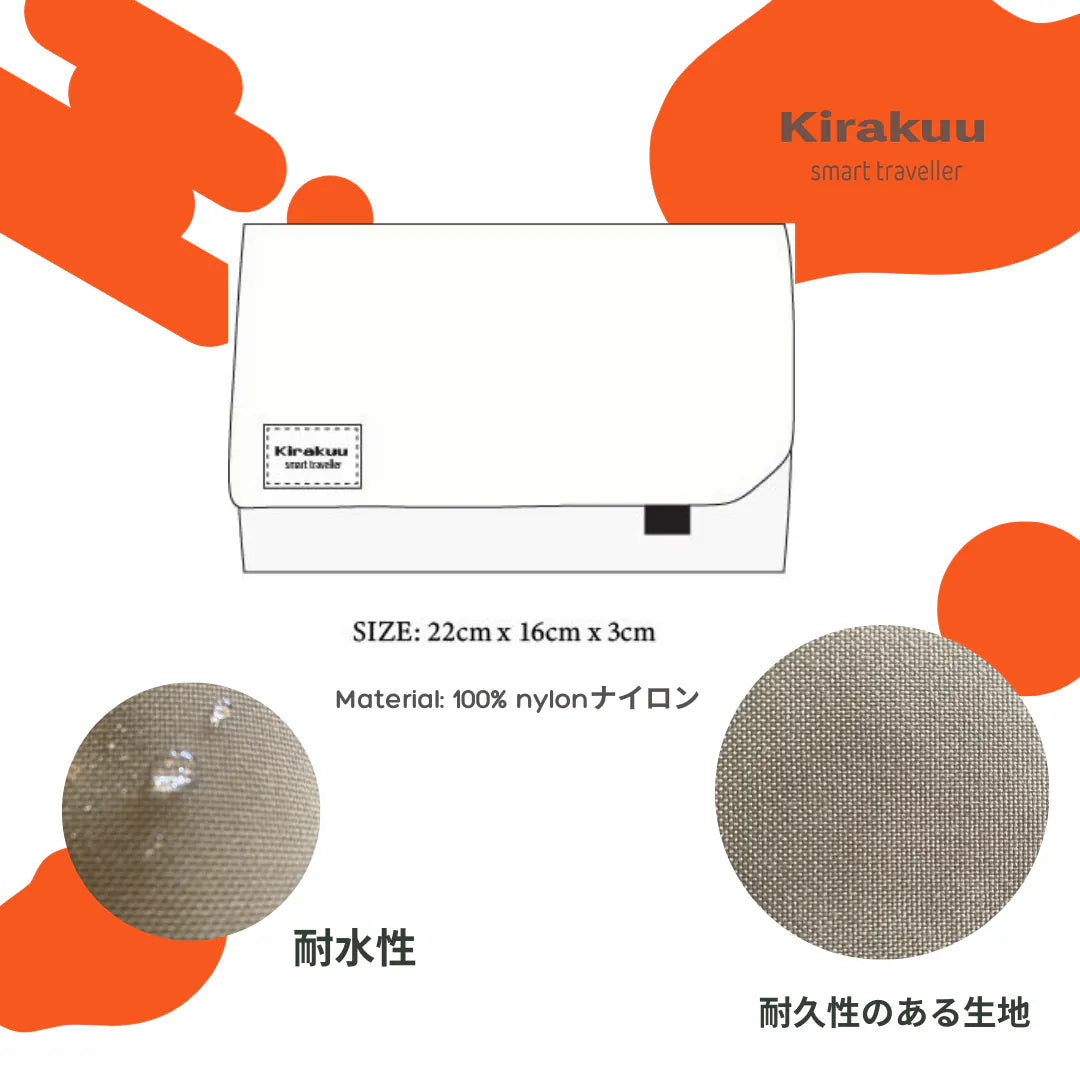 Kirakuu New 3 ways travel bag {3月15截單;預計10-14 工作天發貨}