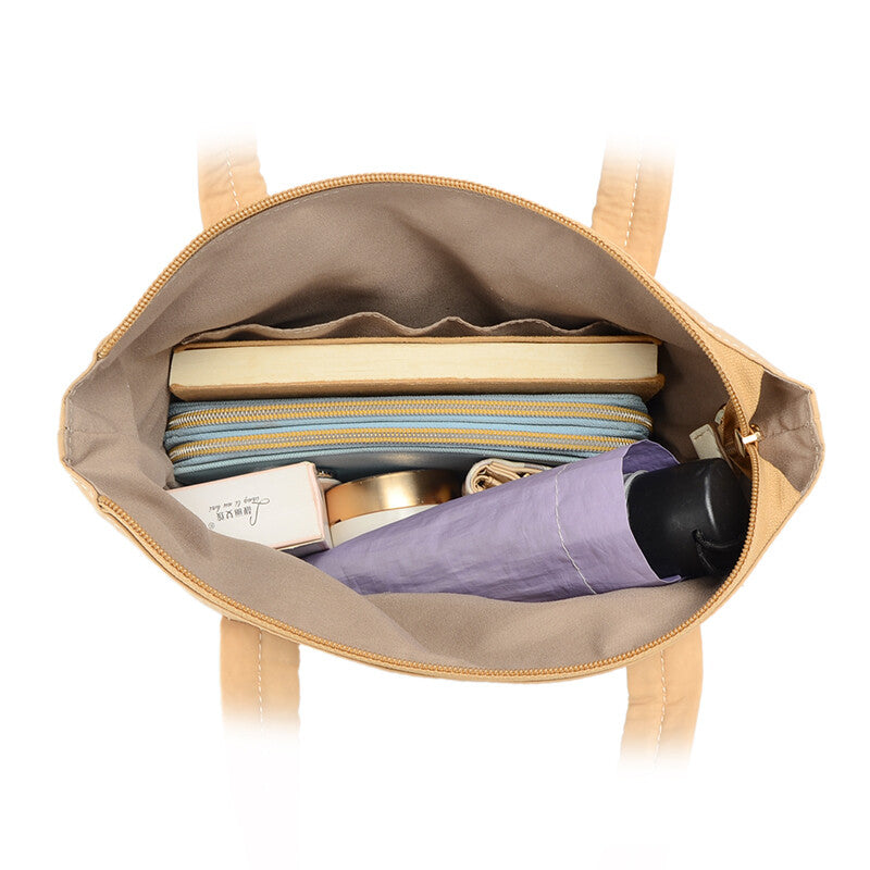日本JP 直送【新款配色補貨】貓咪剪影手提包【Niña】輕便大容量      {7月12截單;預計10-14 工作天發貨}