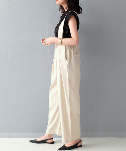 日本JP直送 【2025新品♪】後背帶設計工裝褲{11月30截單;預計10-14工作天發貨｝