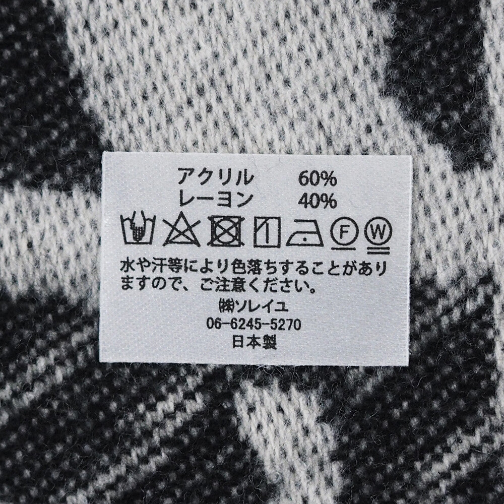 曰本JP直送  日本製 拼布貓咪印花窄披肩{11月30截單;預計10-14工作天發貨｝