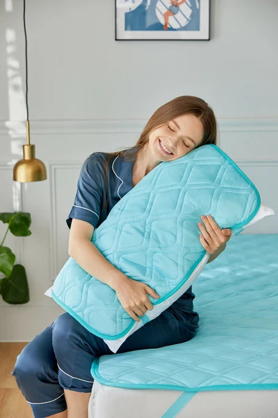 日本JP直送降溫除濕消臭] 枕墊 (40 x 60 cm) 2件組 #降溫 #除濕 #消臭 #降溫 #矽膠｛3月15截單;預計10-14天發貨}