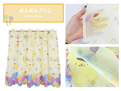 日本JP直送[咖啡廳窗簾] 布丁狗 {10月15截單;預計10-14天發貨}