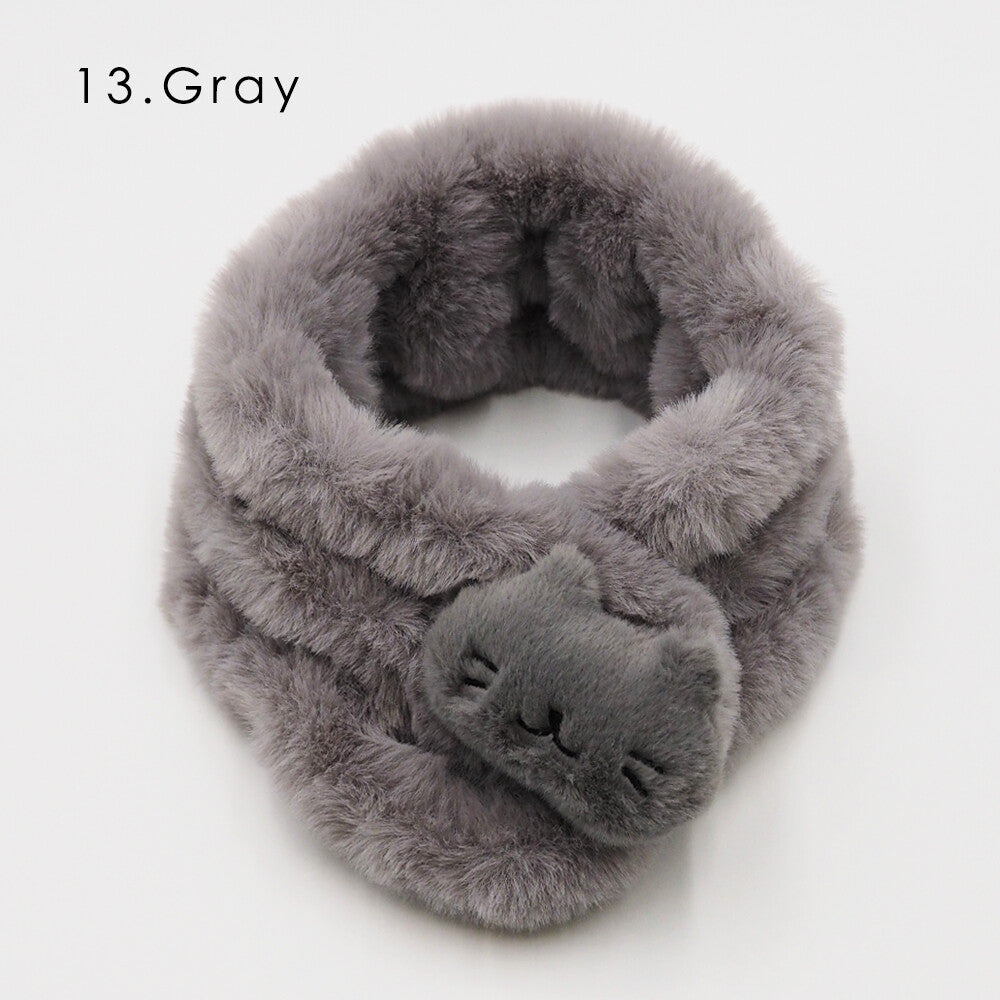 日本JP 直送   2025秋冬新款圍巾：再生環保貓毛披肩  {1月31截單;預計10-14工作天發貨｝