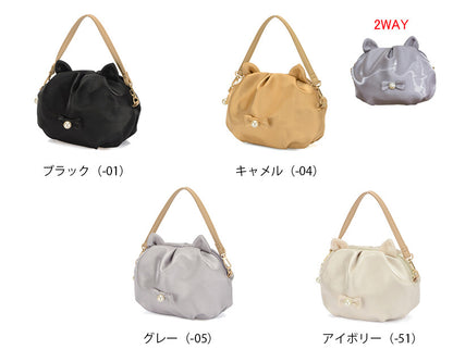 日本JP 直送  【2025新品】貓形兩用收納包{11月30截單;預計10-14工作天發貨｝