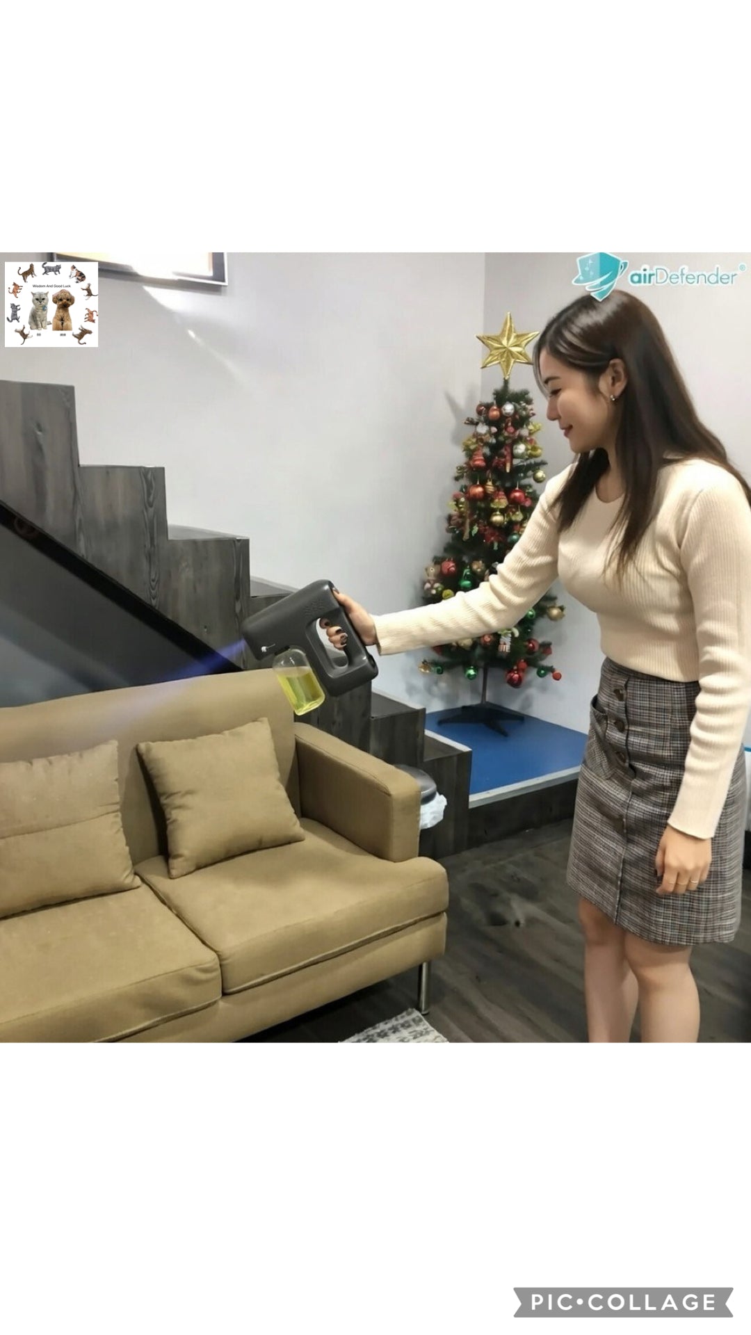 airDefender無線量子點DIY防疫法寶|自己防疫自己做|DIY|手提霧化槍 {1月31截單;預計10-14工作天發貨｝