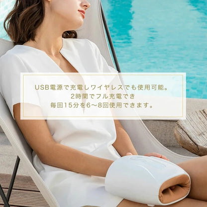日本JP直送手部護理無線 USB 便攜式針灸壓力指壓手部清新緊湊型{10月30截單;預計10-14 工作天發貨}