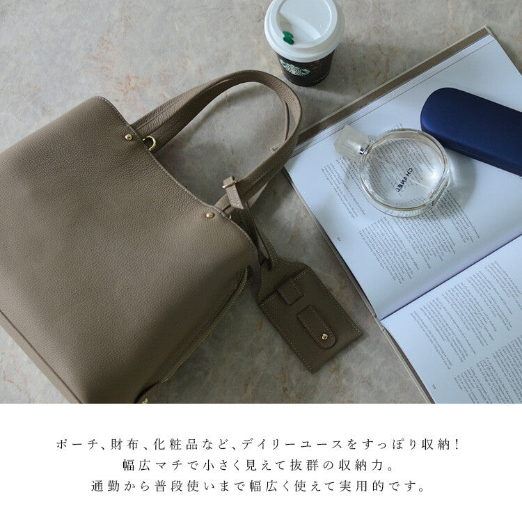 日本JP直送 ［人氣經典] 真皮牛皮托特包｛11月30截單;預計10-14 工作天發貨｝