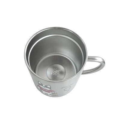 曰本JP直送  動物圖案不鏽鋼馬克杯 360ml {11月30截單;預計10-14工作天發貨｝