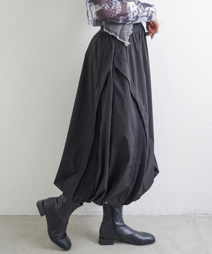 日本JP直送  全新 2025aw 側褶燈籠裙{11月30截單;預計10-14工作天發貨｝