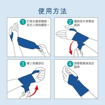 勞博士 kidsme 石墨烯護腕帶 {6月14截單;預計10-14 工作天發貨} 