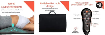 折疊式按摩墊 |氣囊背部|肌肉放鬆|方便攜帶| {1月31截單;預計10-14工作天發貨｝