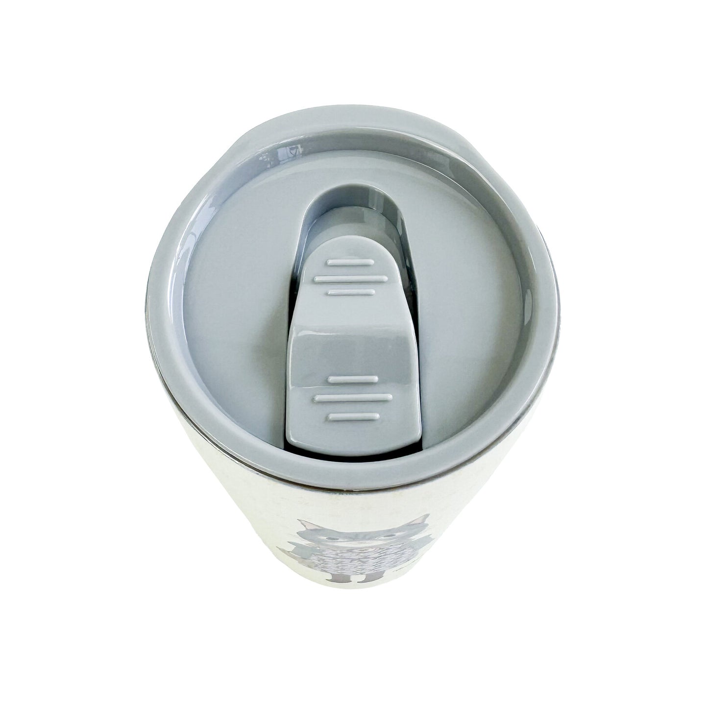 曰本JP直送  不鏽鋼保溫杯帶蓋 (大號) (貓咪圖案) {11月30截單;預計10-14工作天發貨｝