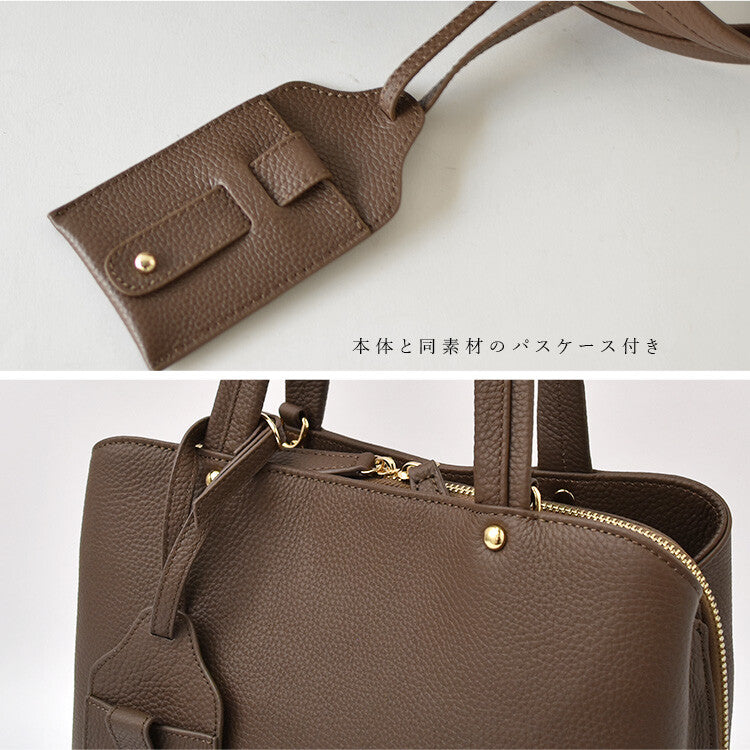 日本JP直送 ［人氣經典] 真皮牛皮托特包｛11月30截單;預計10-14 工作天發貨｝