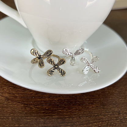 韓國戒指，均碼，925鍍銀，S925戒指，925銀戒指｛11月30截單;預計10-14工作天發貨｝