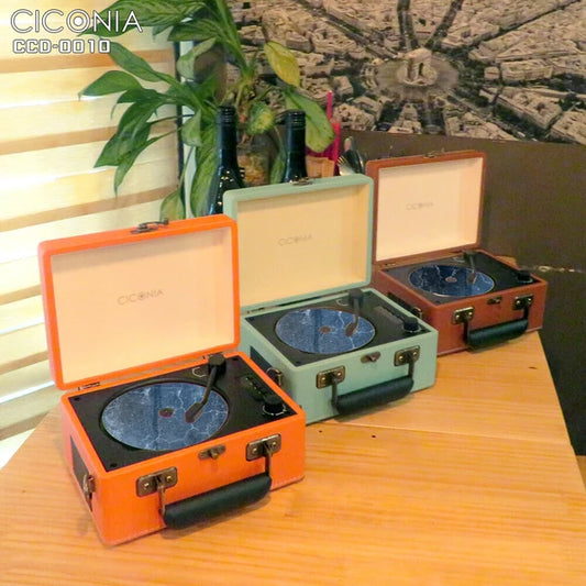 日本JP直送  CICONIA 復古CD播放器 CCD-0010  {10月30截單;預計10-14 工作天發貨｝