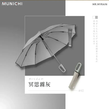 台灣直送 | Munichi | 一鍵開關掛勾遮 | 跣水速乾 | 特大傘面  {3月15截單;預計10-14 工作天發貨}