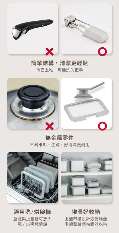 𝗗𝗼𝘂𝗯𝗹𝗲 𝗕𝗼𝘅 好煮盒|保鮮、料理、上桌，輕而易舉        {8月2截單;預計10-14 工作天發貨}