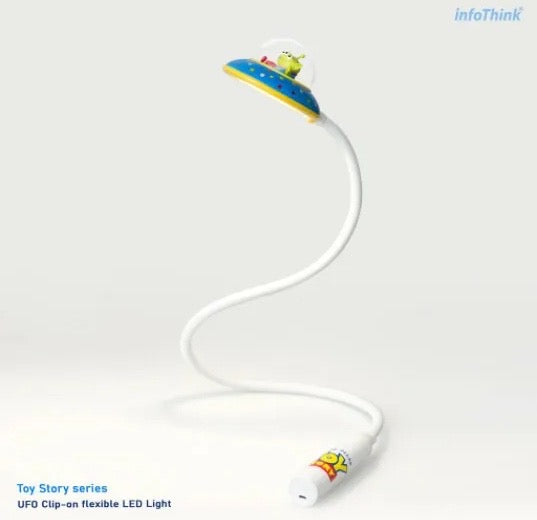 Toystory 三眼仔 UFO飛碟燈｜充電 LED｜任意彎         {8月2截單;預計10-14 工作天發貨}