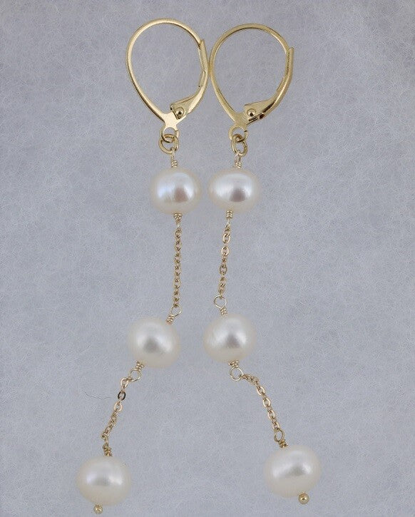 [日本製] 淡水珍珠耳環｛11月30截單;預計10-14工作天發貨｝