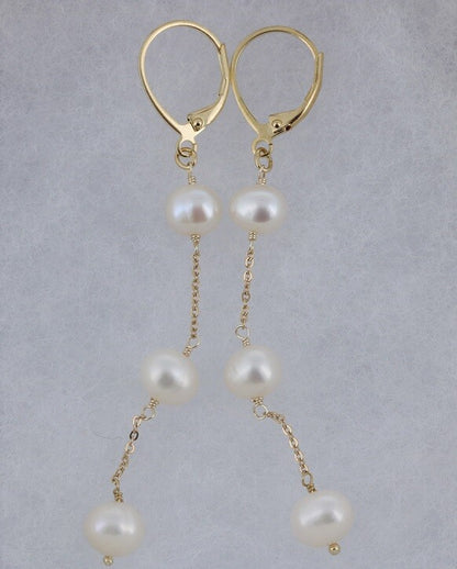 [日本製] 淡水珍珠耳環｛11月30截單;預計10-14工作天發貨｝