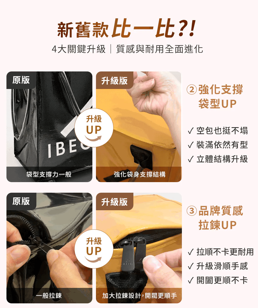 IBEON 輕奢行旅袋|出行更有型|一個抵多袋|手提、側背、拖行自由切換 {6月14截單;預計10-14 工作天發貨}